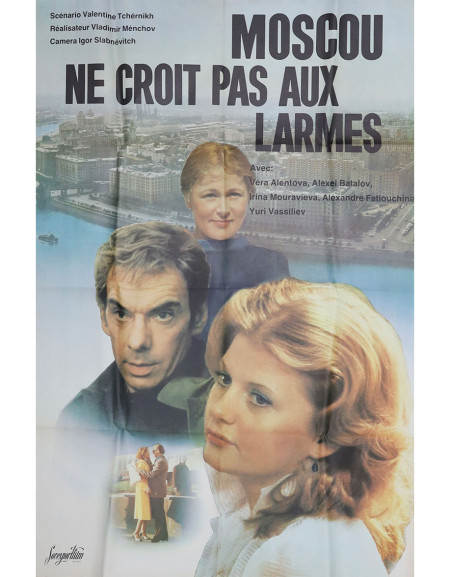 Moscou ne croit pas aux larmes - 40x60 cm - pliée
