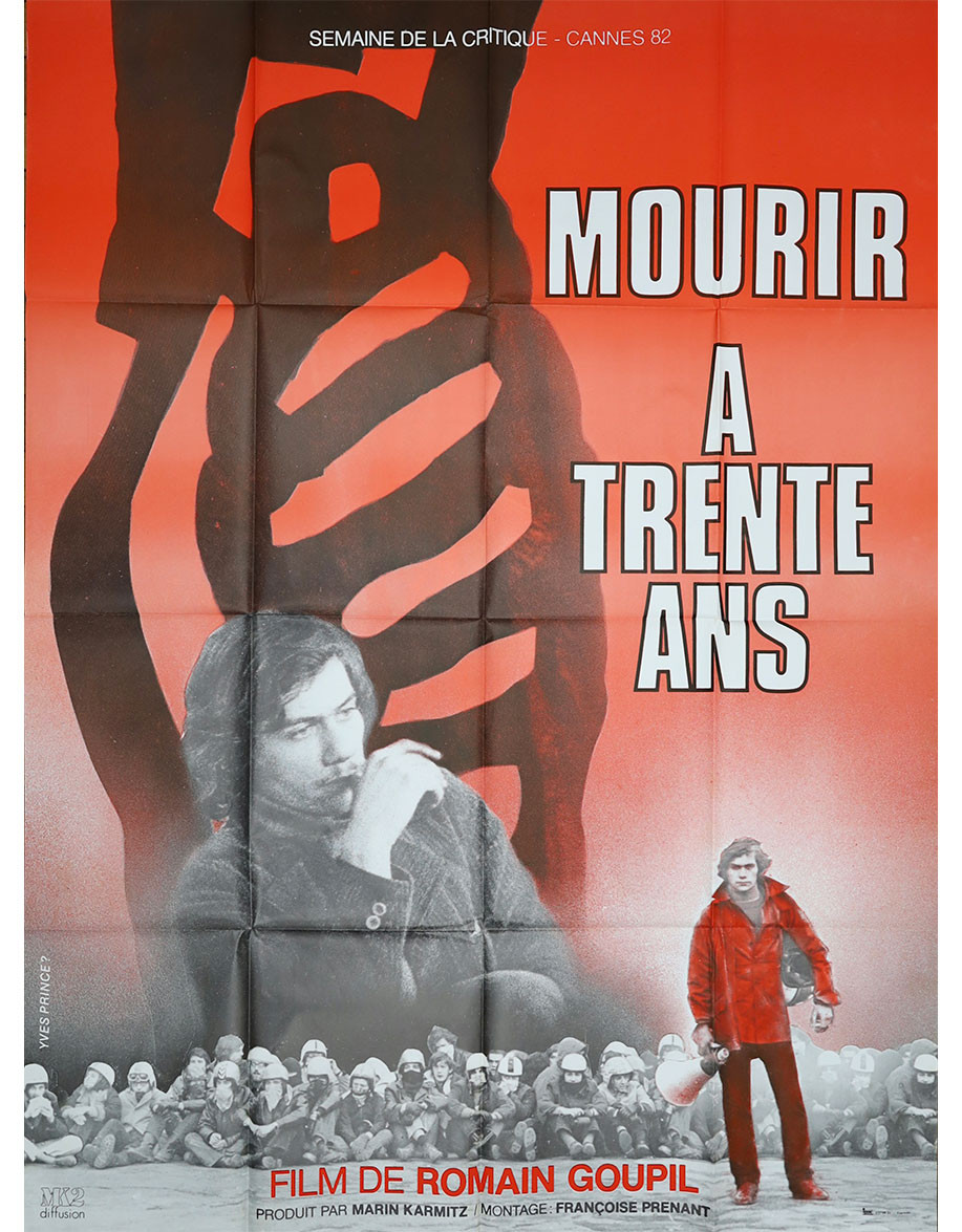 Mourir à trente ans - 120x160 cm - pliée