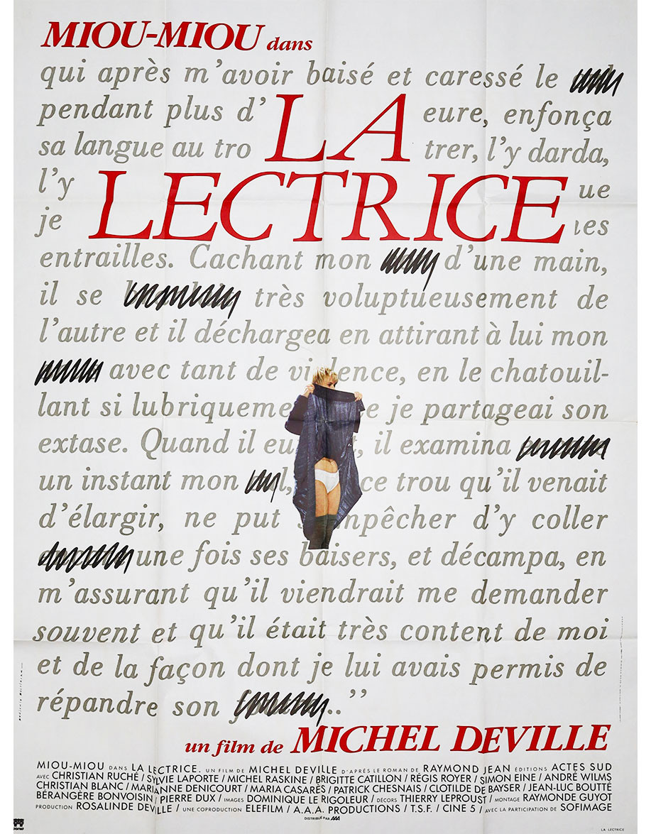 La Lectrice - 120x160 cm - pliée