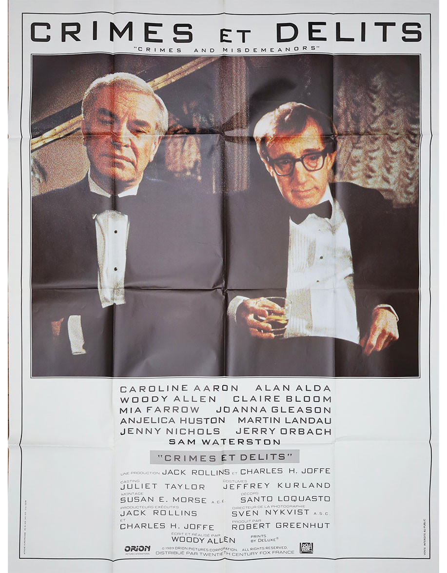 Crimes et Délits - 120x160 cm - pliée