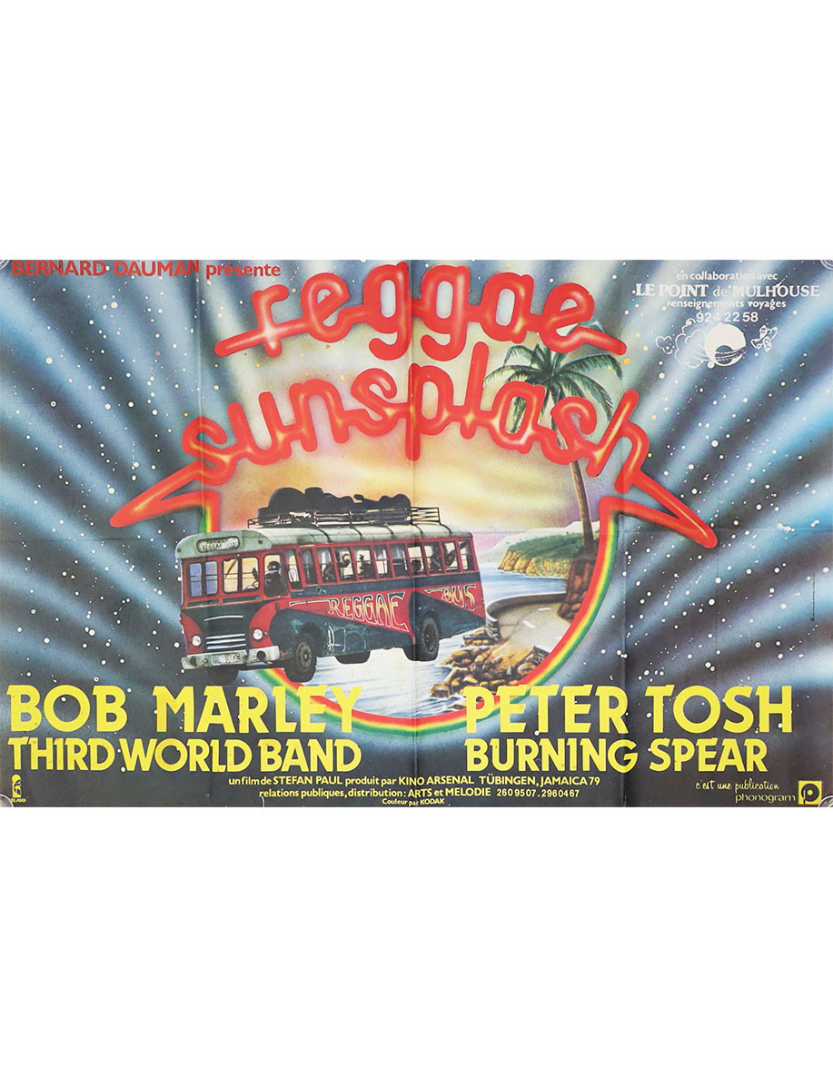Reggae Sunsplash — affiche originale française...
