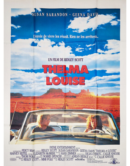 Thelma et Louise - 120x160 cm - pliée