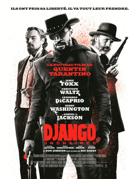 Django Unchained - 40x53 cm - roulée