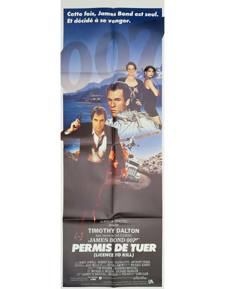 Permis de tuer  - 60x160 cm - pliée