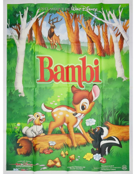 Bambi - 120x160 cm - pliée