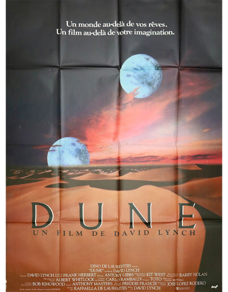Dune — affiche originale française 120×160 cm (1984) |...