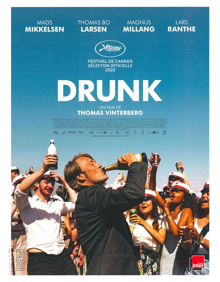 Drunk — affiche originale française 40x53 cm...