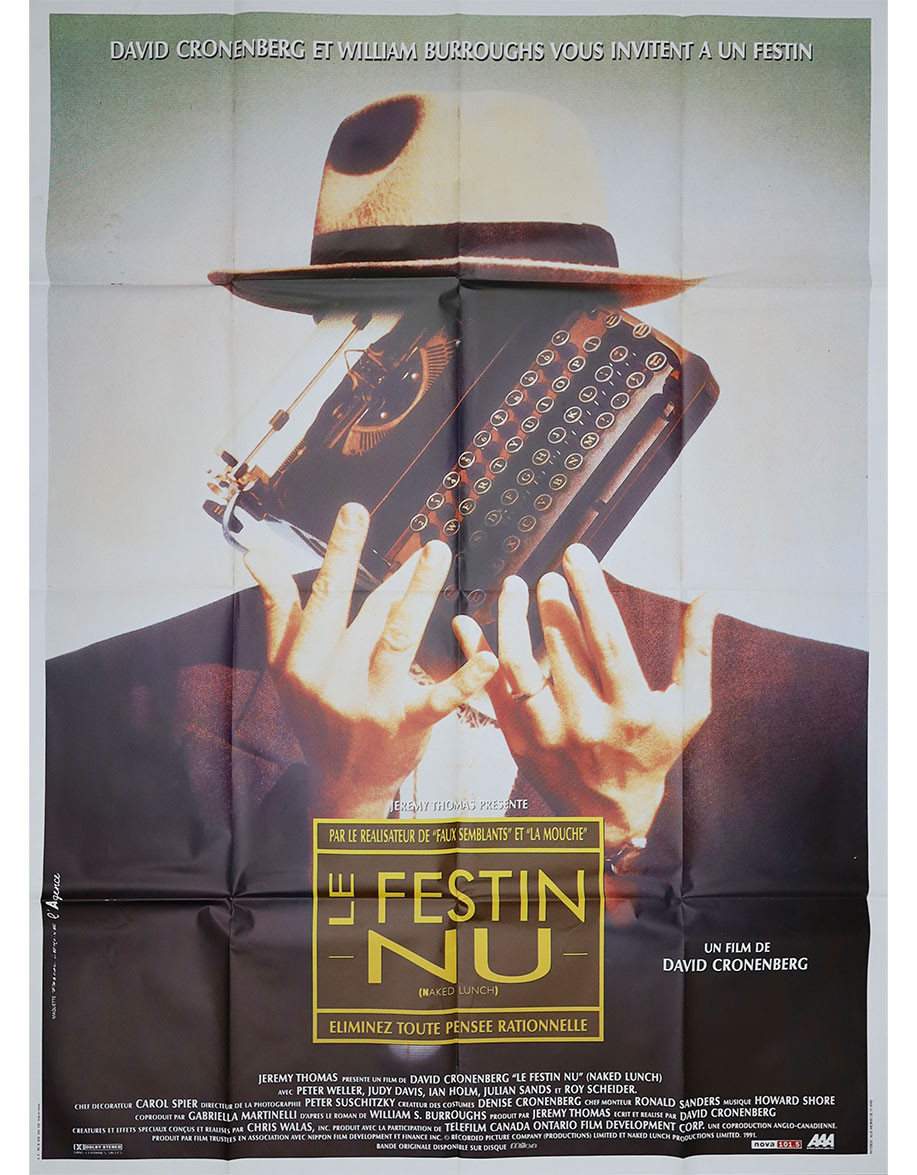 Le Festin Nu - 120x160 cm - pliée