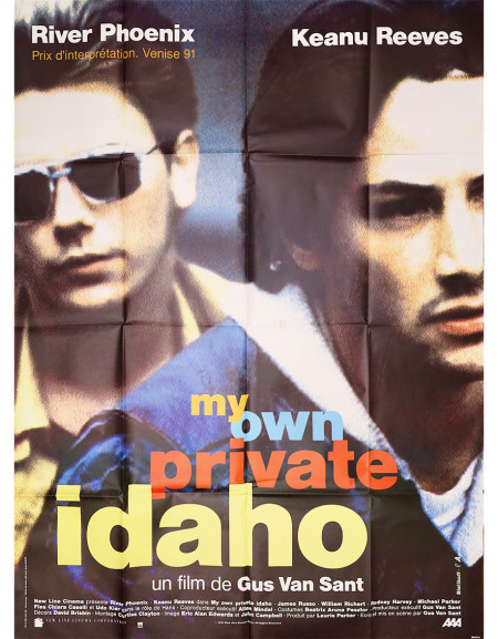 My Own Private Idaho — affiche originale française...