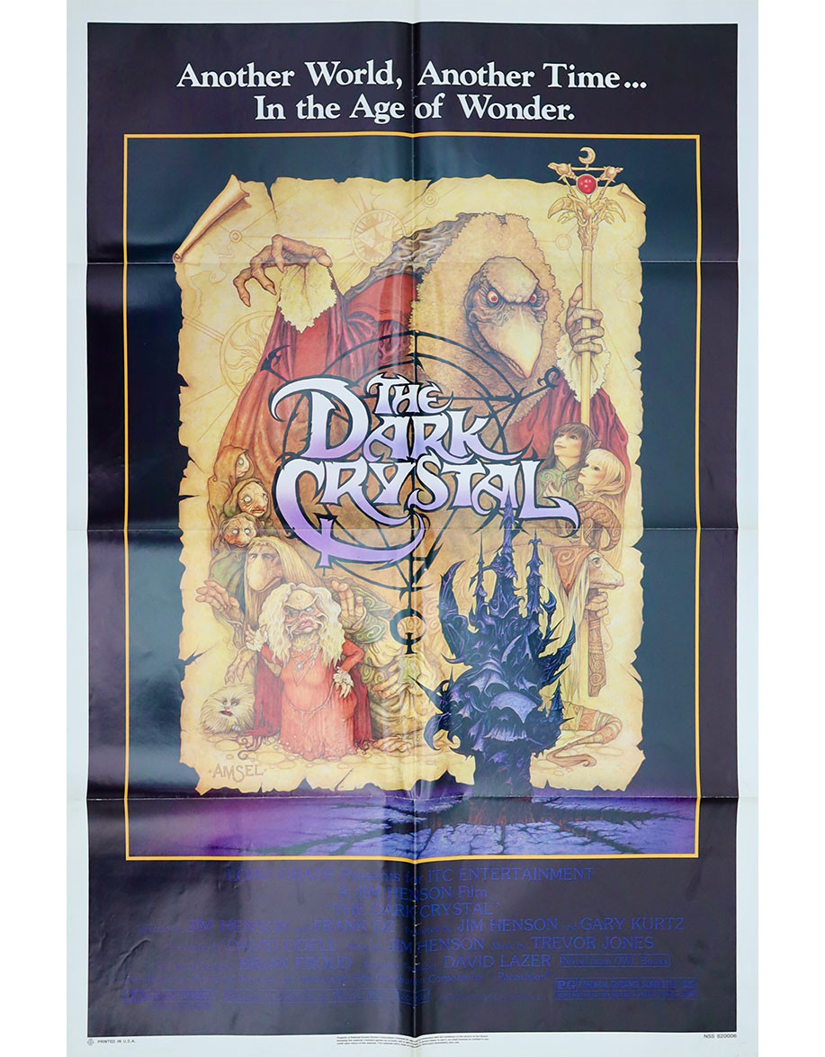 Dark Crystal — affiche originale américaine one...