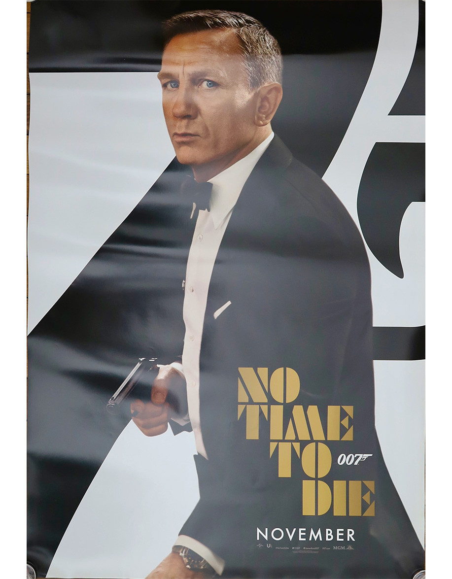 Mourir peut attendre - 69x104 cm - roulée