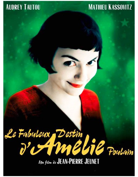 Le Fabuleux Destin d'Amélie Poulain — affiche originale...