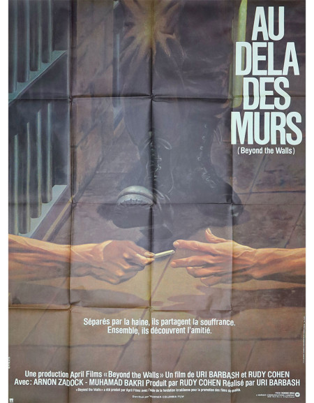 Au-delà des murs - 120x160 cm - pliée