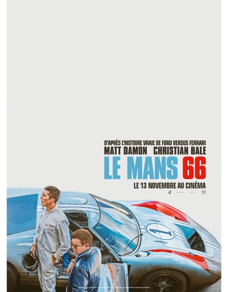 Le Mans 66 — affiche originale française 40x53 cm (2019)...