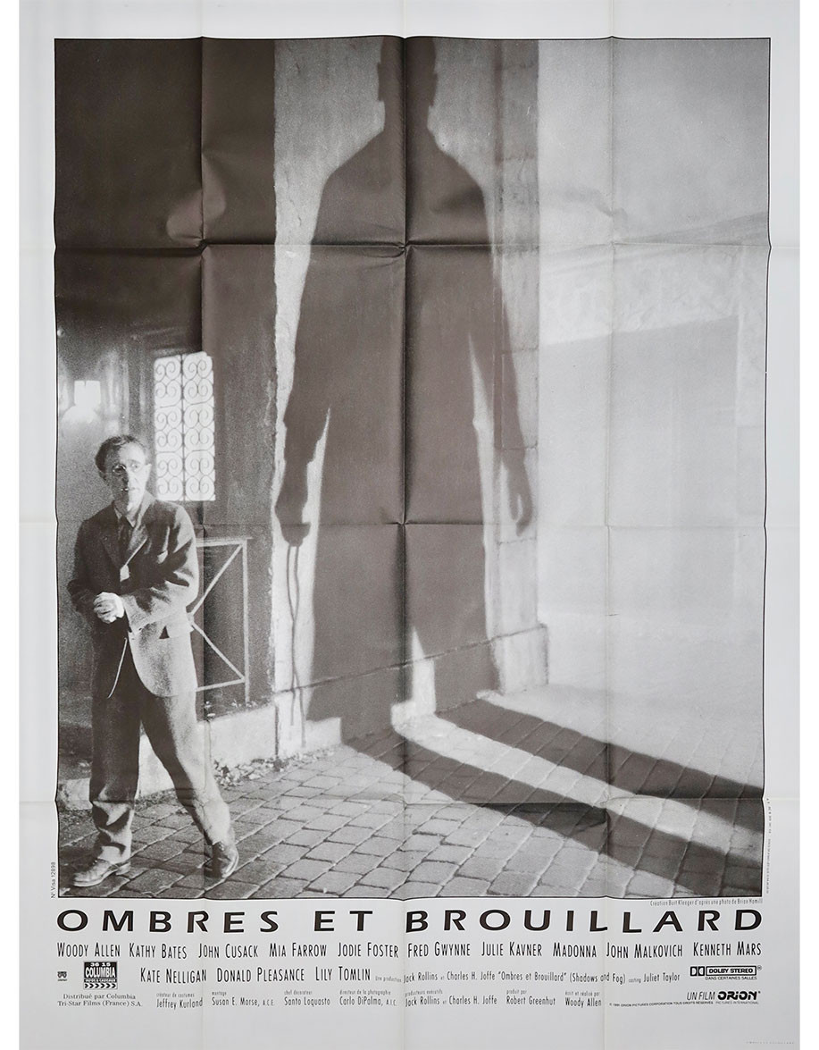 Ombres et brouillard - 120x160 cm - pliée