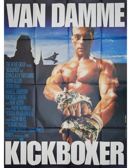 Kickboxer — affiche originale française 120x160 cm (1989)...