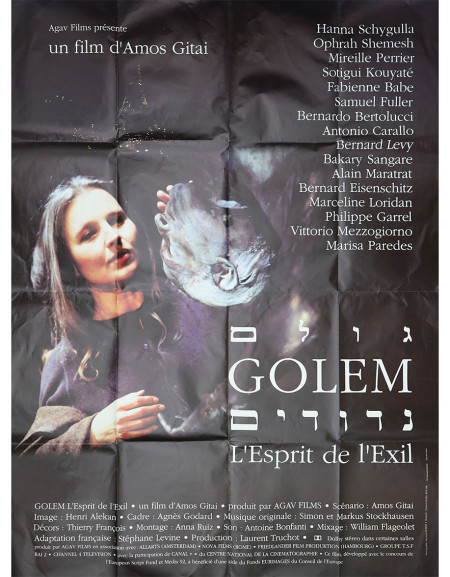 Golem, l'esprit de l'exil - 120x160 cm - pliée