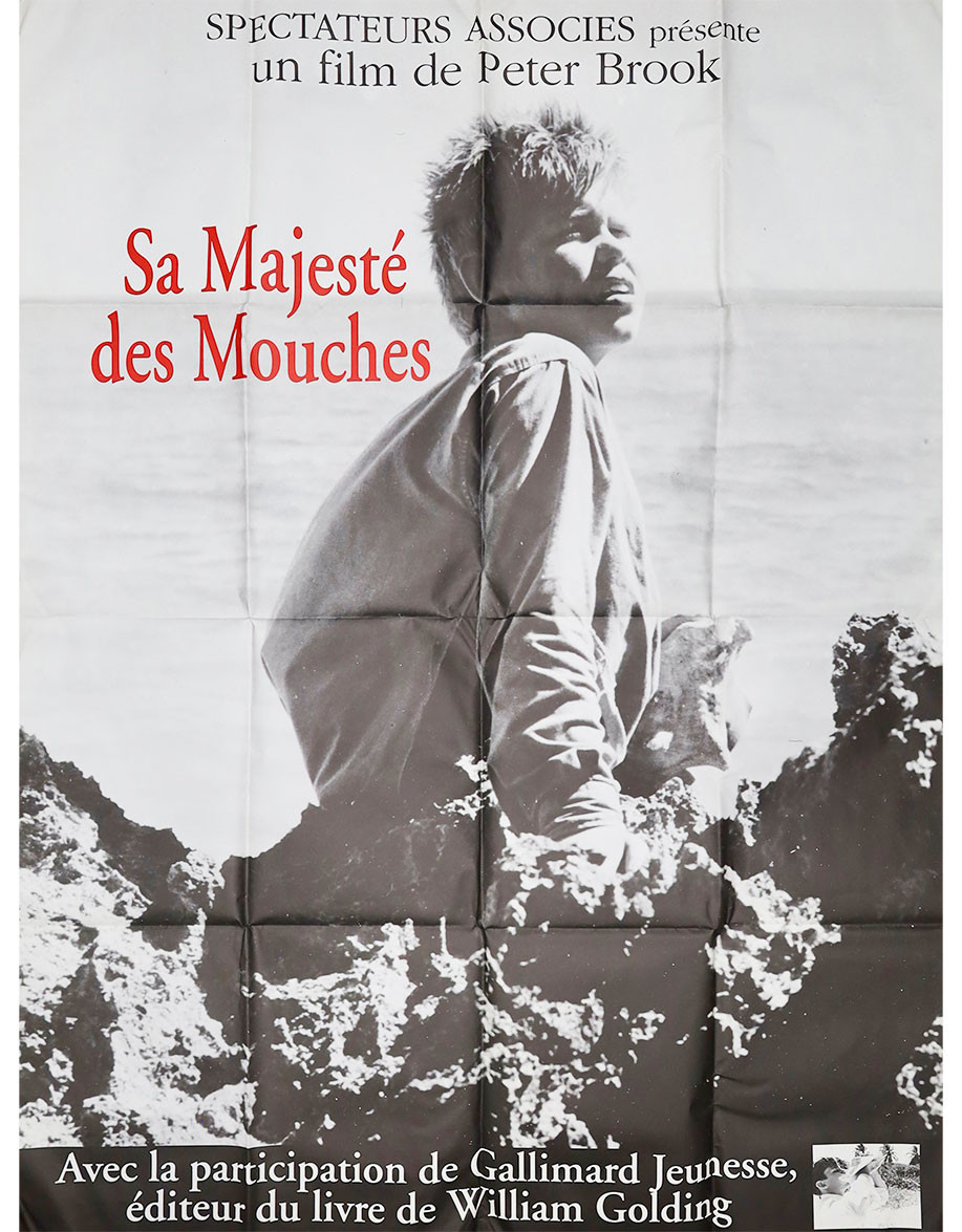 Sa majesté des mouches - 120x160 cm - pliée