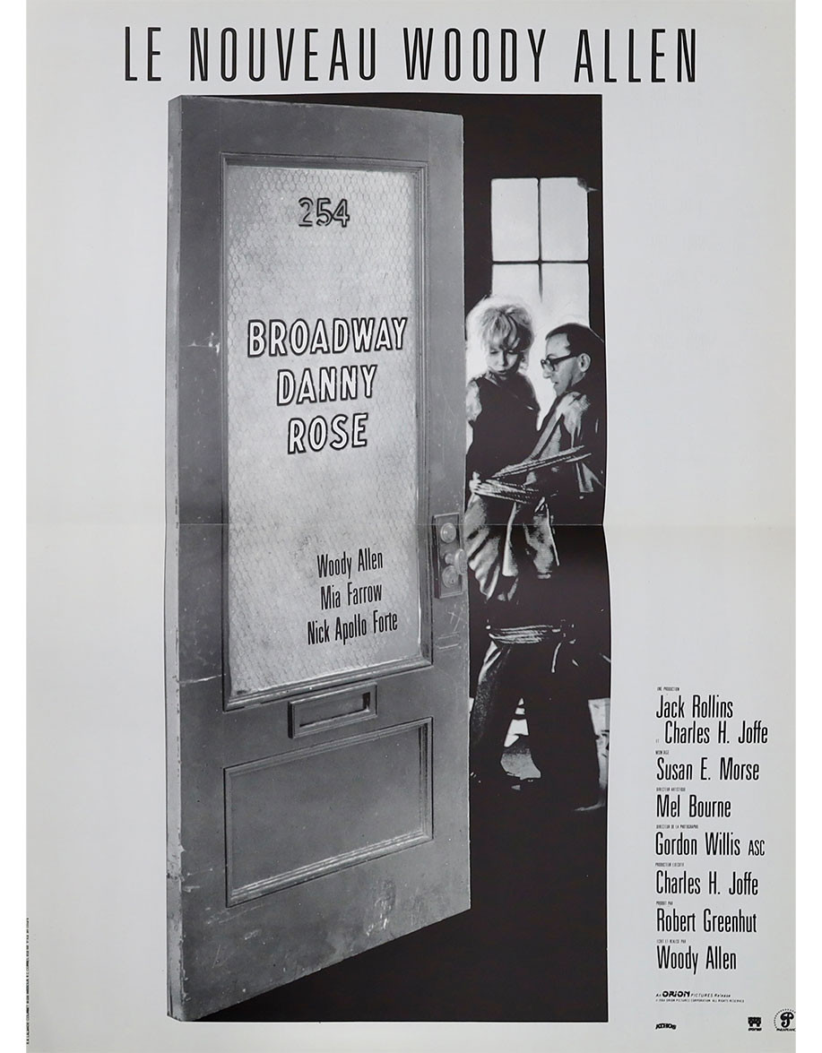 Broadway Danny rose - 40x53 cm - pliée