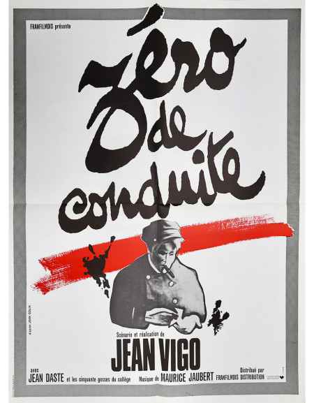 Zéro de Conduite — affiche originale française...