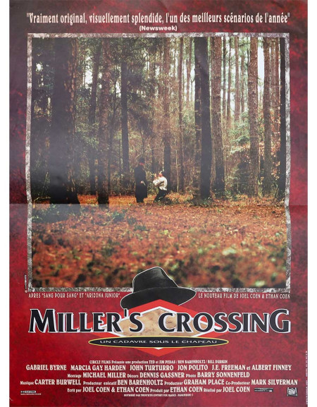 Miller's crossing - 40x53 cm - pliée