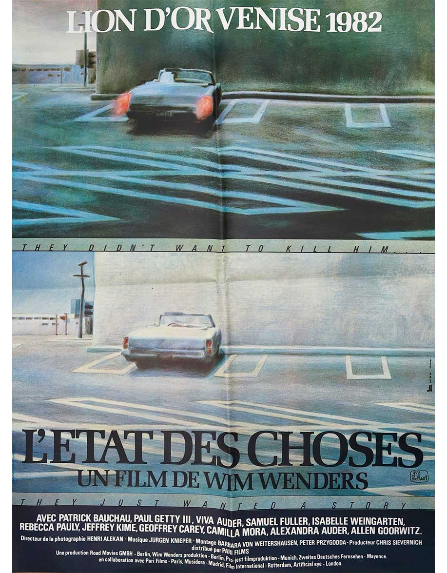 L'État des choses — affiche originale française...