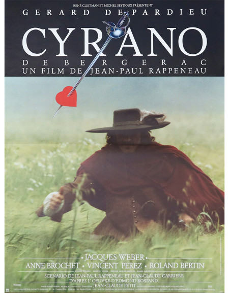 Cyrano de Bergerac - 40x53 cm - pliée