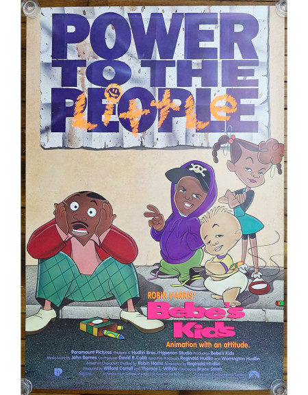 Power to the little people - 69x104 cm - roulée