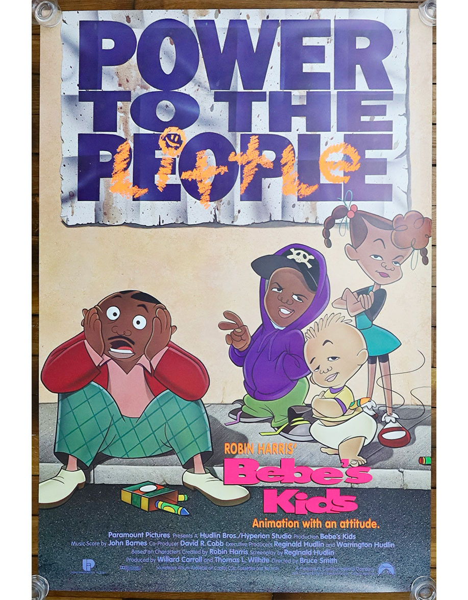 Power to the little people - 69x104 cm - roulée