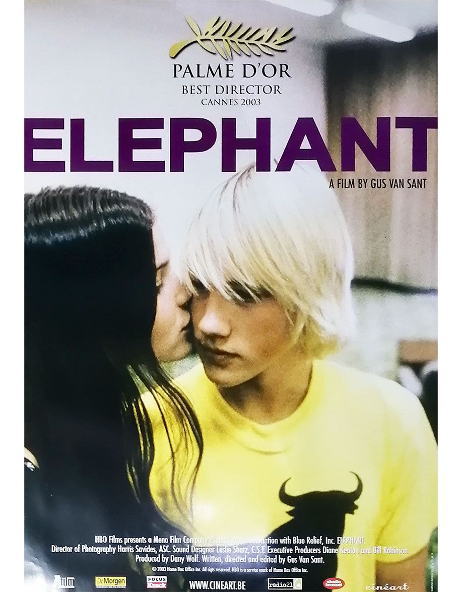 Elephant — affiche originale belge 70x100 cm...