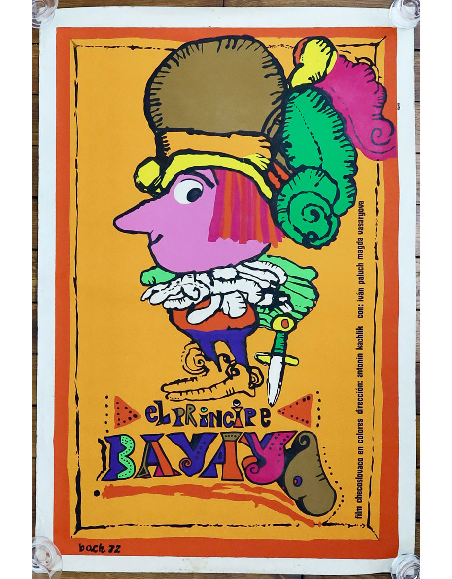 Le Prince Bajaja — affiche originale cubaine...
