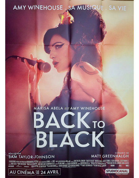 Back to black - 120x160 cm - pliée