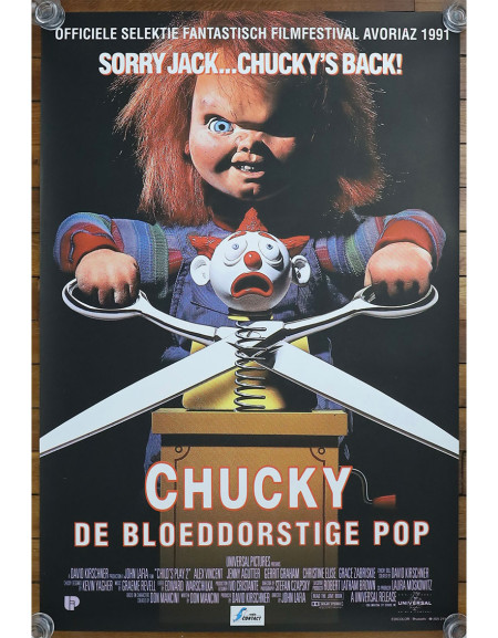 Chucky, la poupée de sang - 70x100 cm - roulée