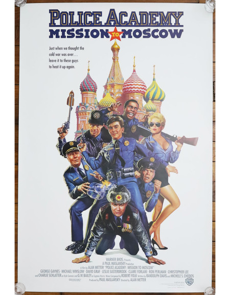 Police Academy : Mission à Moscou - 69x104 cm - roulée