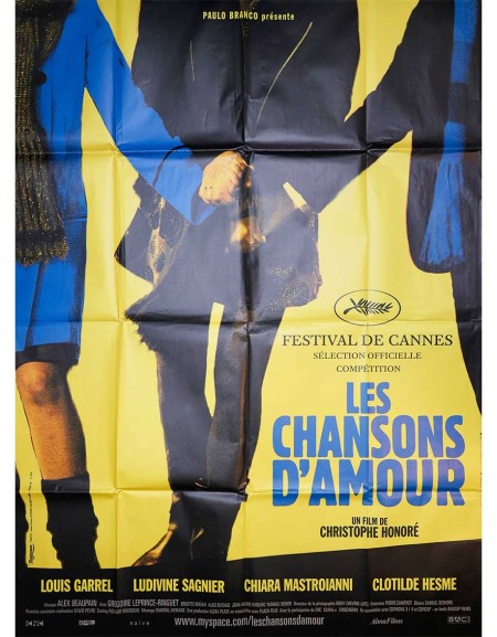 Les chansons d'amour - 120x160 cm - pliée