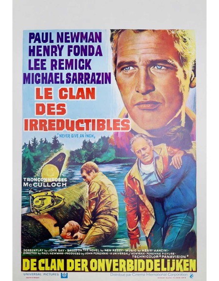 Le clan des irréductibles - 35x55 cm - roulée