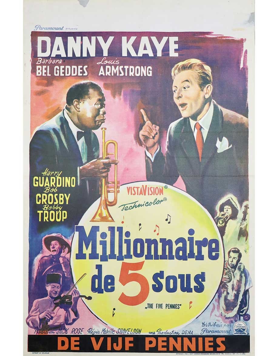 Millionnaire de cinq sous — affiche originale...