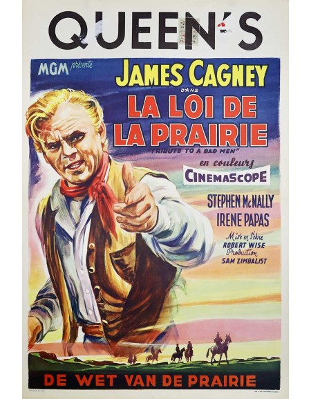 La Loi de la prairie — affiche originale belge 35x55 cm...