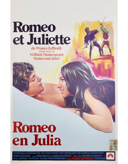 Romeo et Juliette - 35x55 cm - roulée