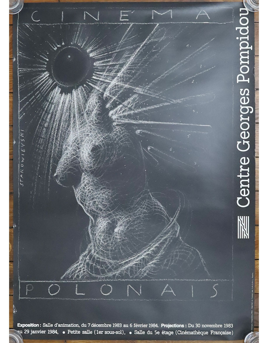 Le cinéma polonais — affiche originale...