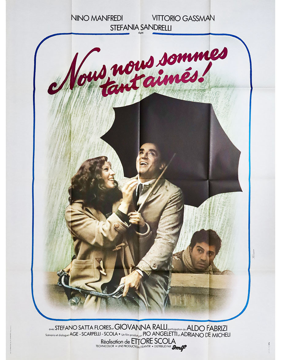 Nous nous sommes tant aimés — affiche originale...