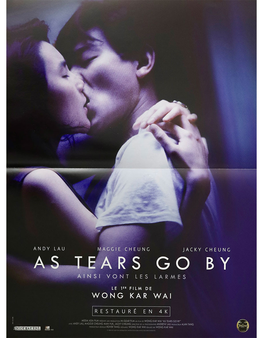 As tears go by - 40x53 cm - pliée