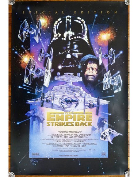 L'Empire contre-attaque — affiche originale américaine...