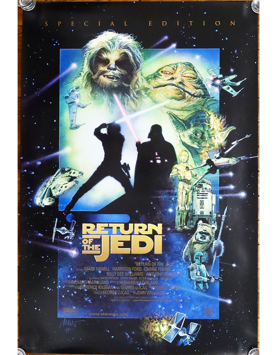 Le Retour du Jedi — affiche originale...