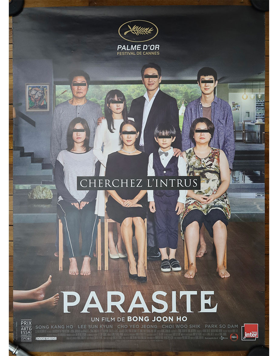 Parasite - 120x160 cm - roulée