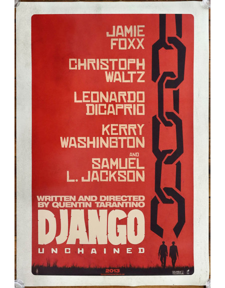 Django Unchained — affiche originale américaine 69x104 cm...
