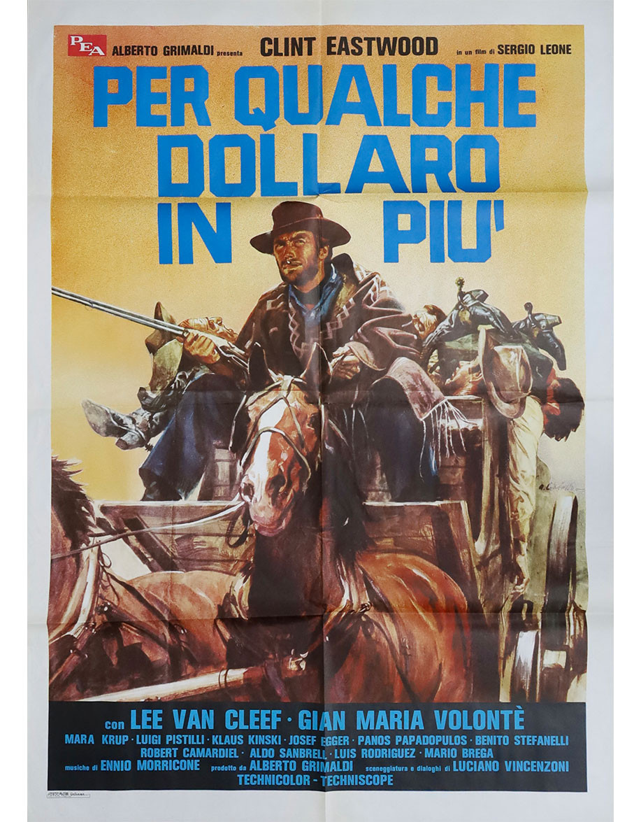 Pour une poignée de dollars - 100x140 cm - pliée