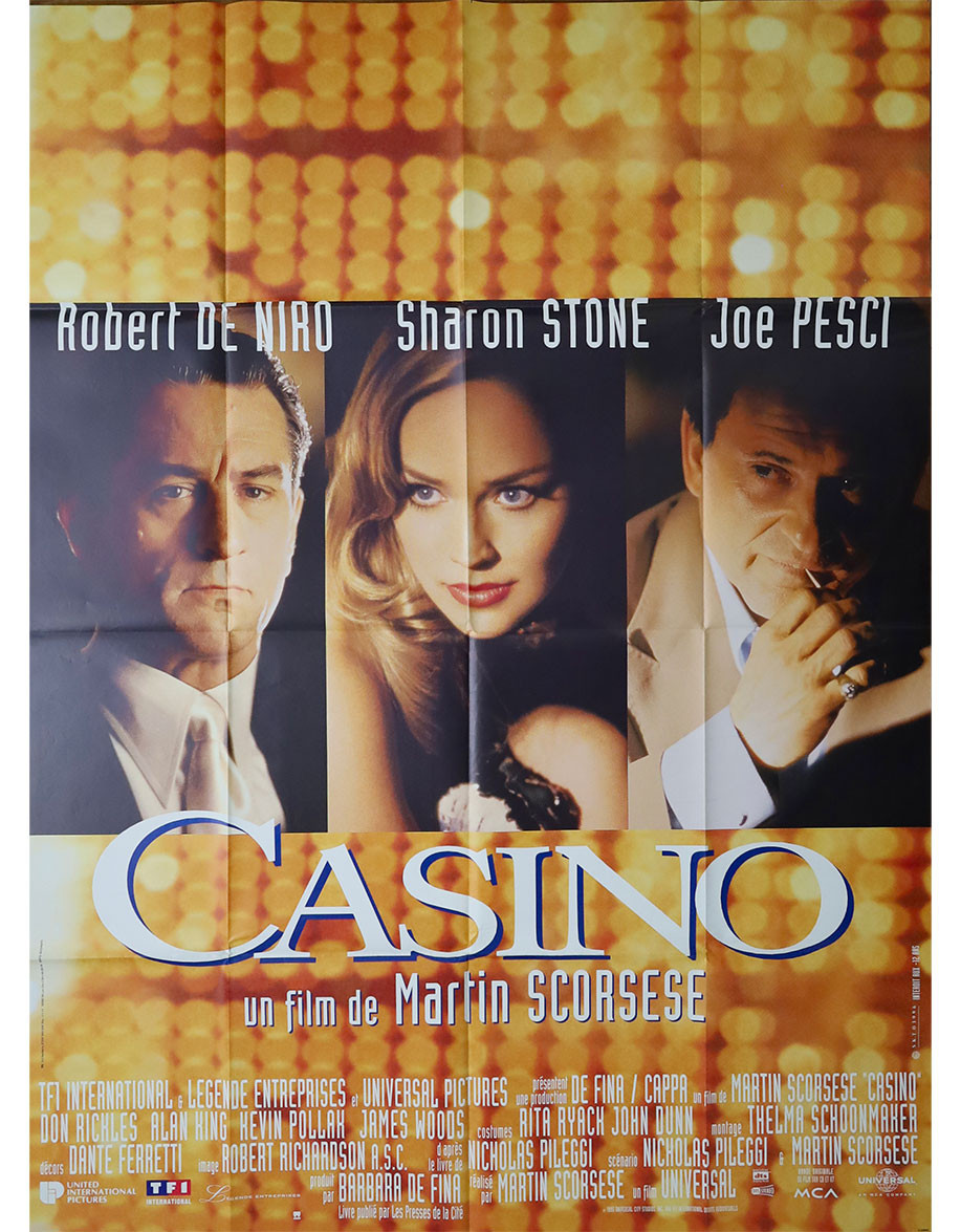 Casino — affiche originale française 120x160 cm...