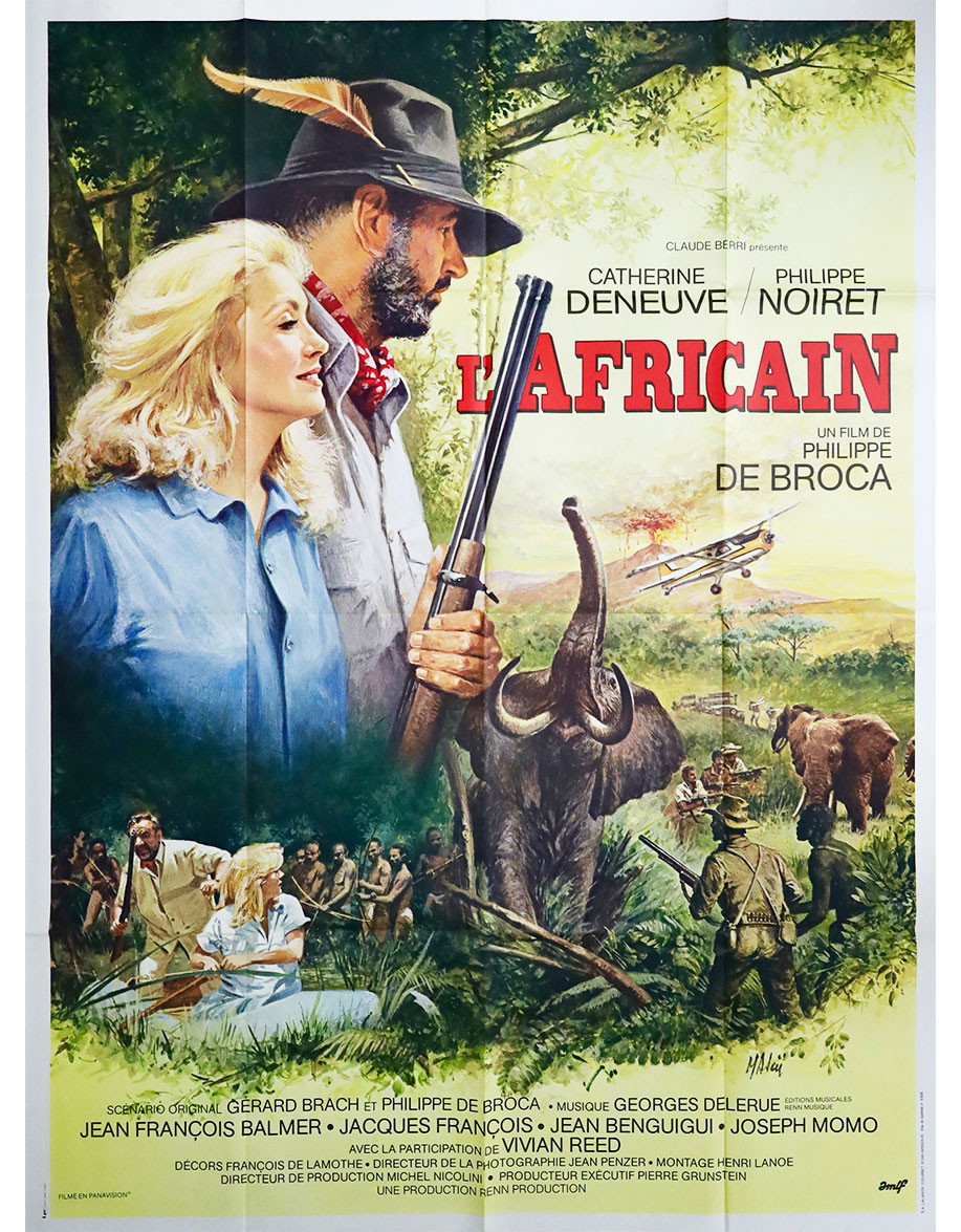 L'Africain - 120x160 cm - pliée