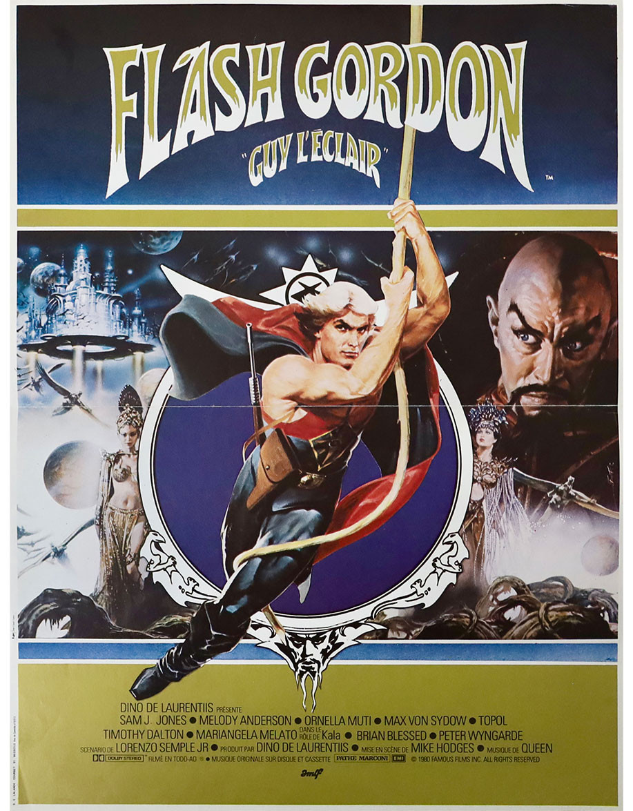 Flash Gordon - 40x53 cm - pliée